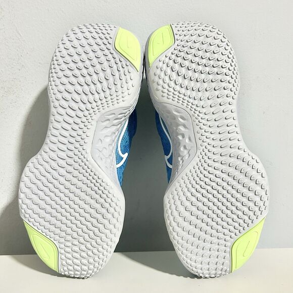 Nike ZoomX Invincible Run Flyknit “Blue Lime Glow” Men’s Size 9 Running Shoes